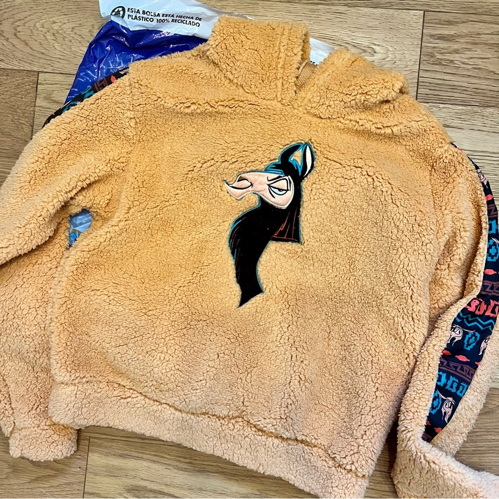 Emperors New Groove Fleece Hoodie